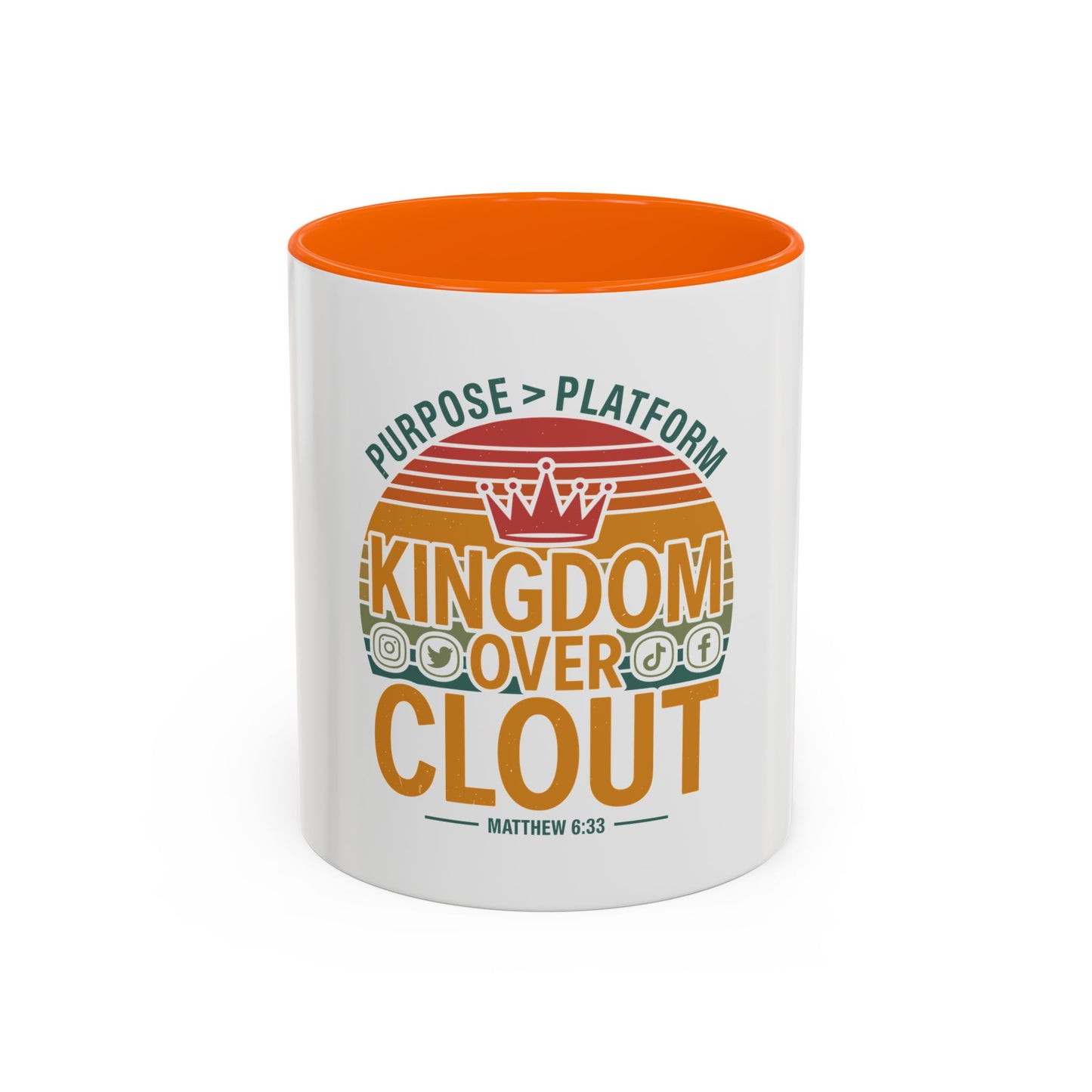 Kingdom Over Clout Coffee Mug