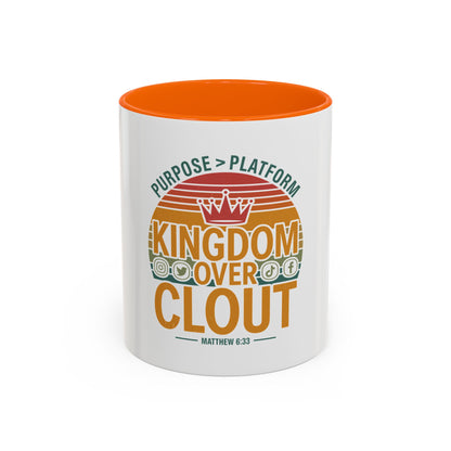 Kingdom Over Clout Coffee Mug
