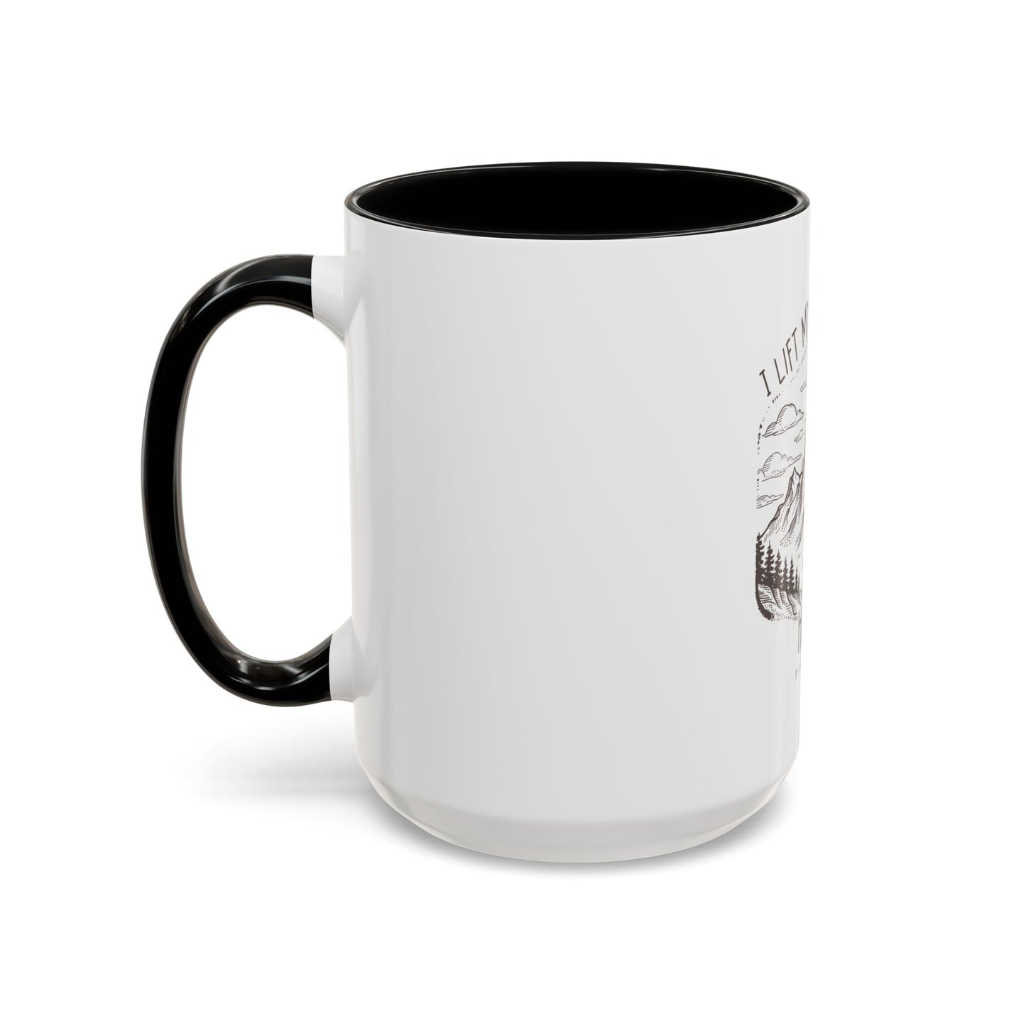 I lift my eyes to the hills Coffee Mug