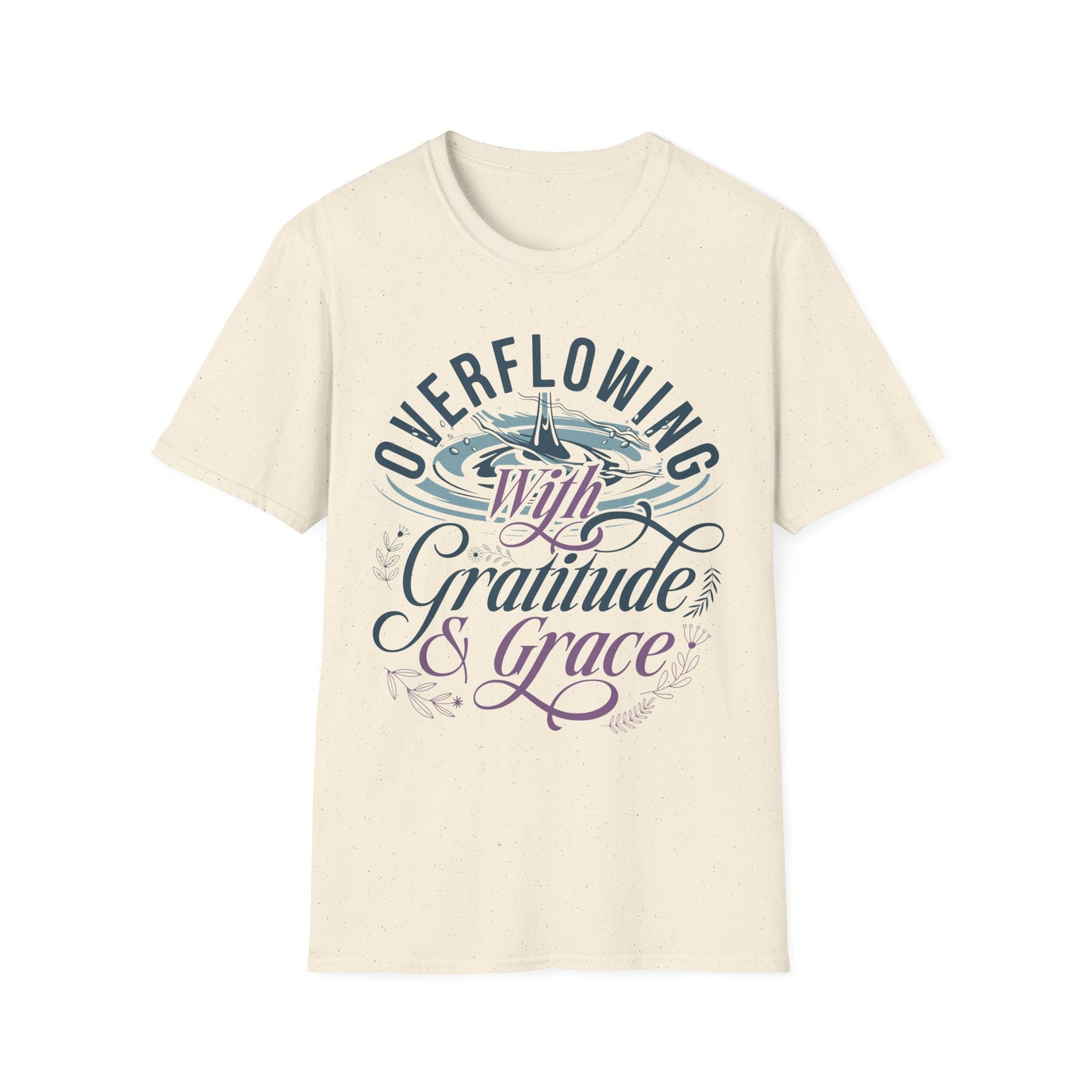 Overflowing with Gratitude & Grace Tee