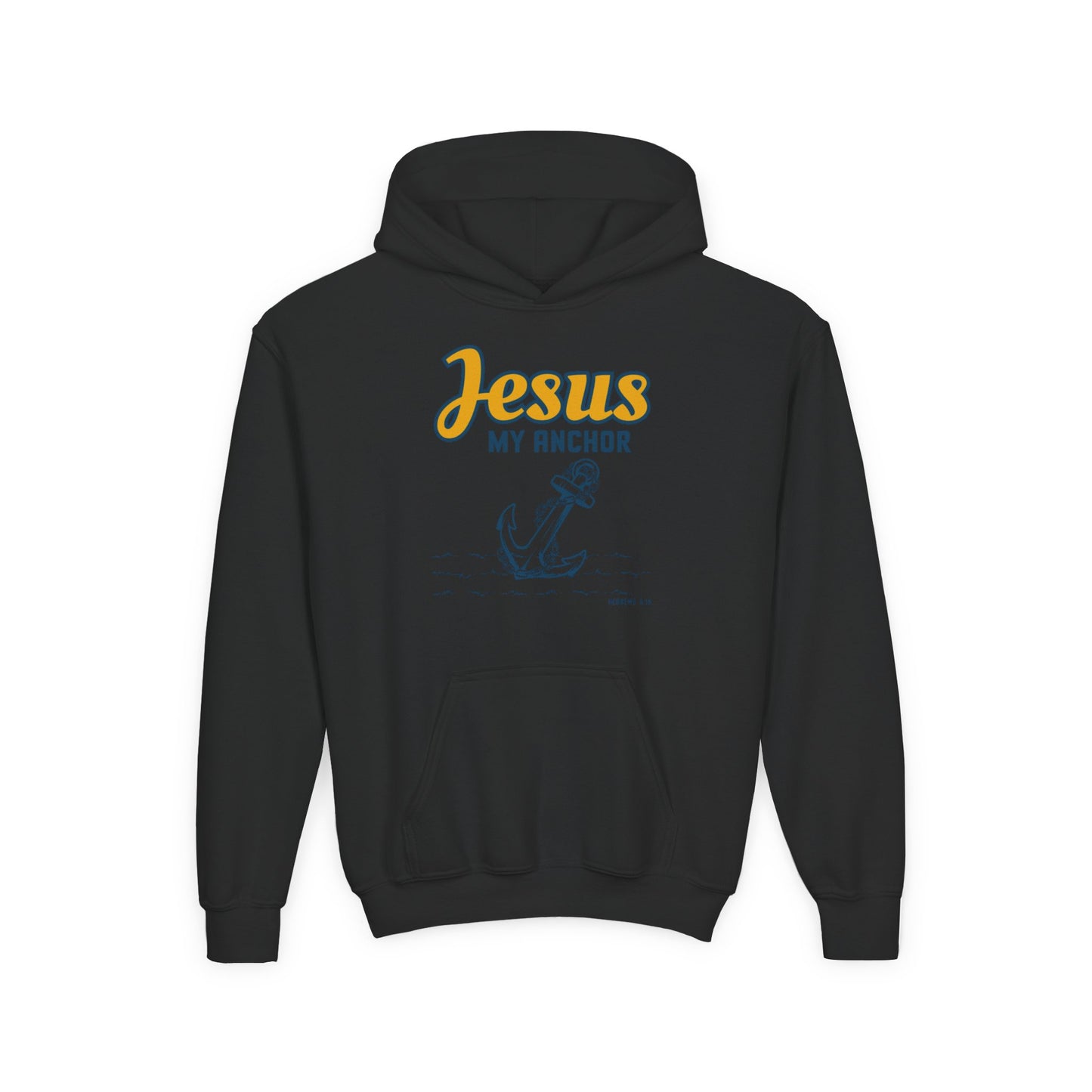 Jesus My Anchor Youth Hoodie