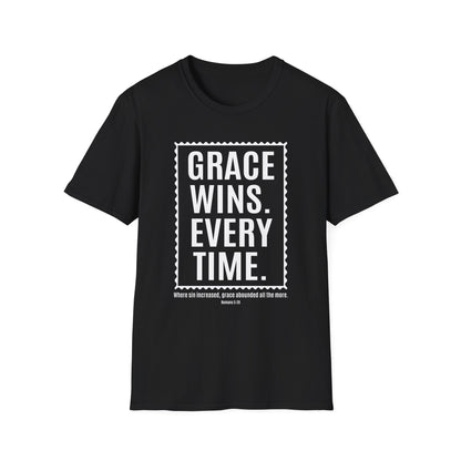 Grace Wins. Every Time Tee