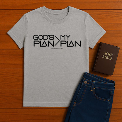 God's Plan > My Plan Tee