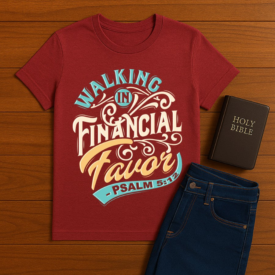 Walking in financial favor Tee