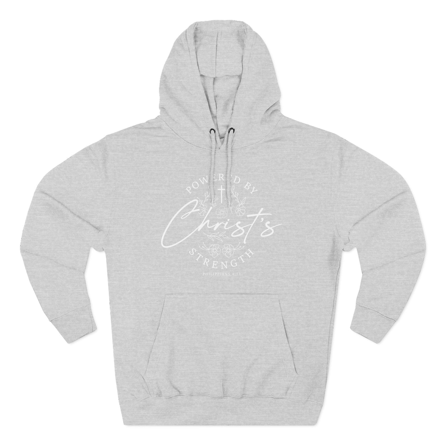 Powered by Christ’s Strength Hoodie