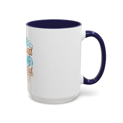 Living Blessed, Speaking Thankful Coffee Mug