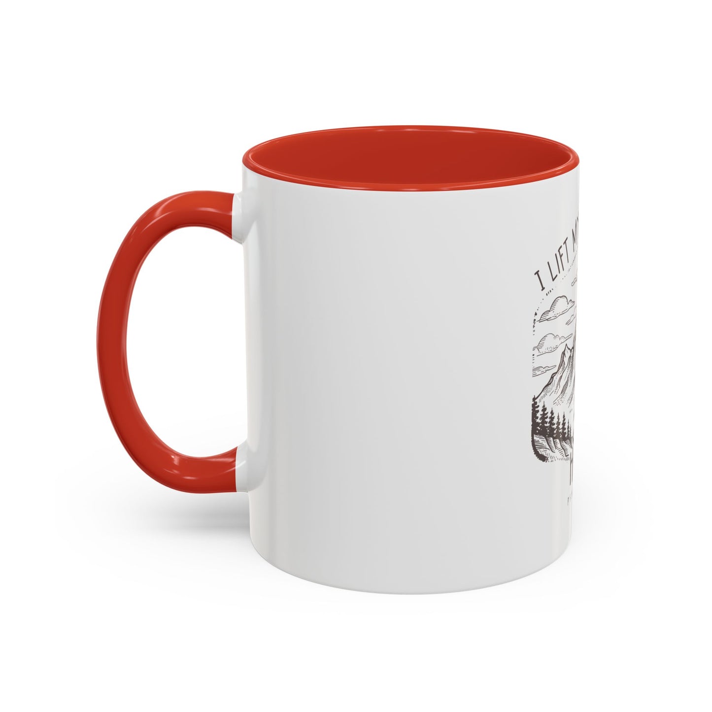 I lift my eyes to the hills Coffee Mug