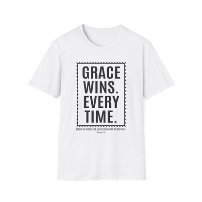 Grace Wins. Every Time Tee