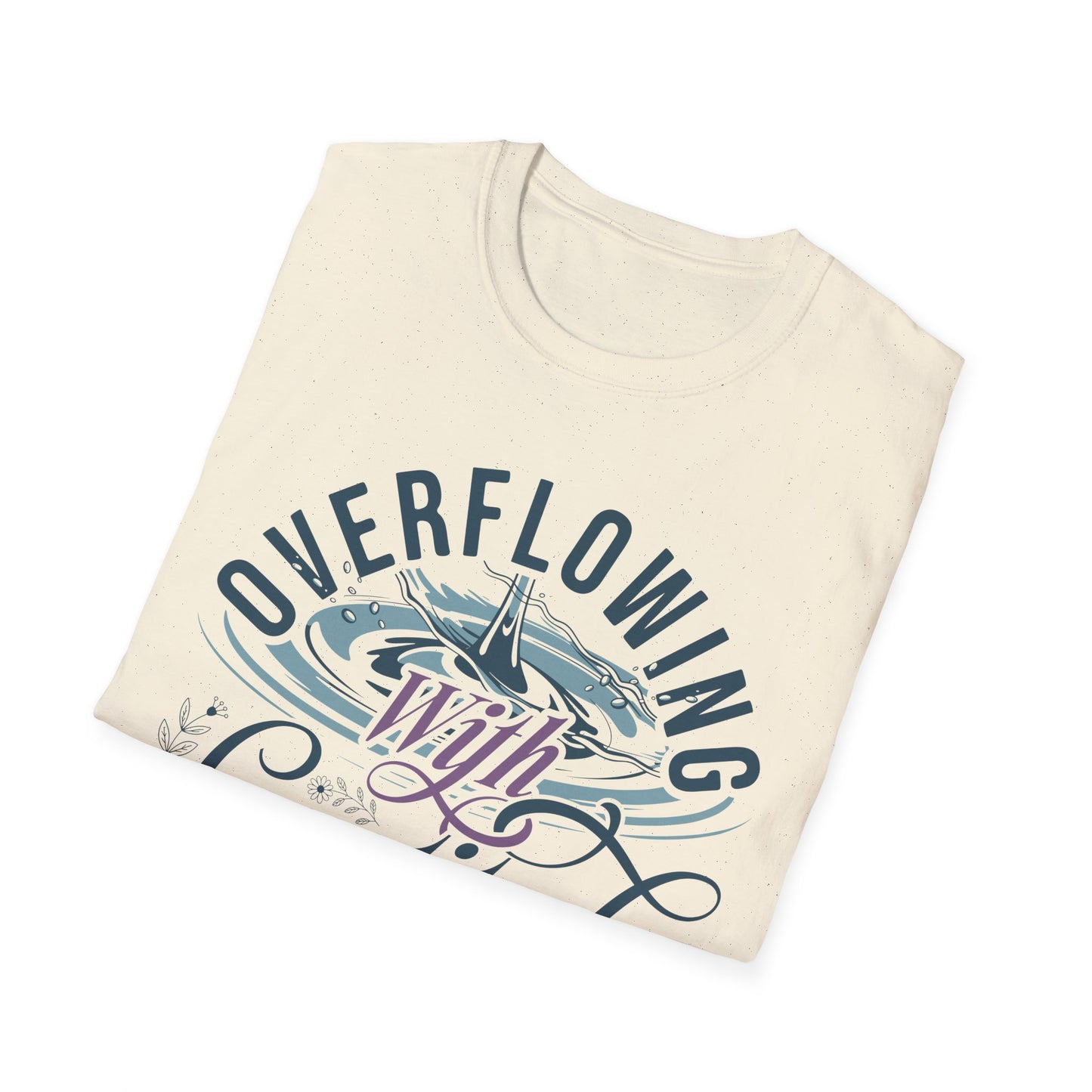 Overflowing with Gratitude & Grace Tee