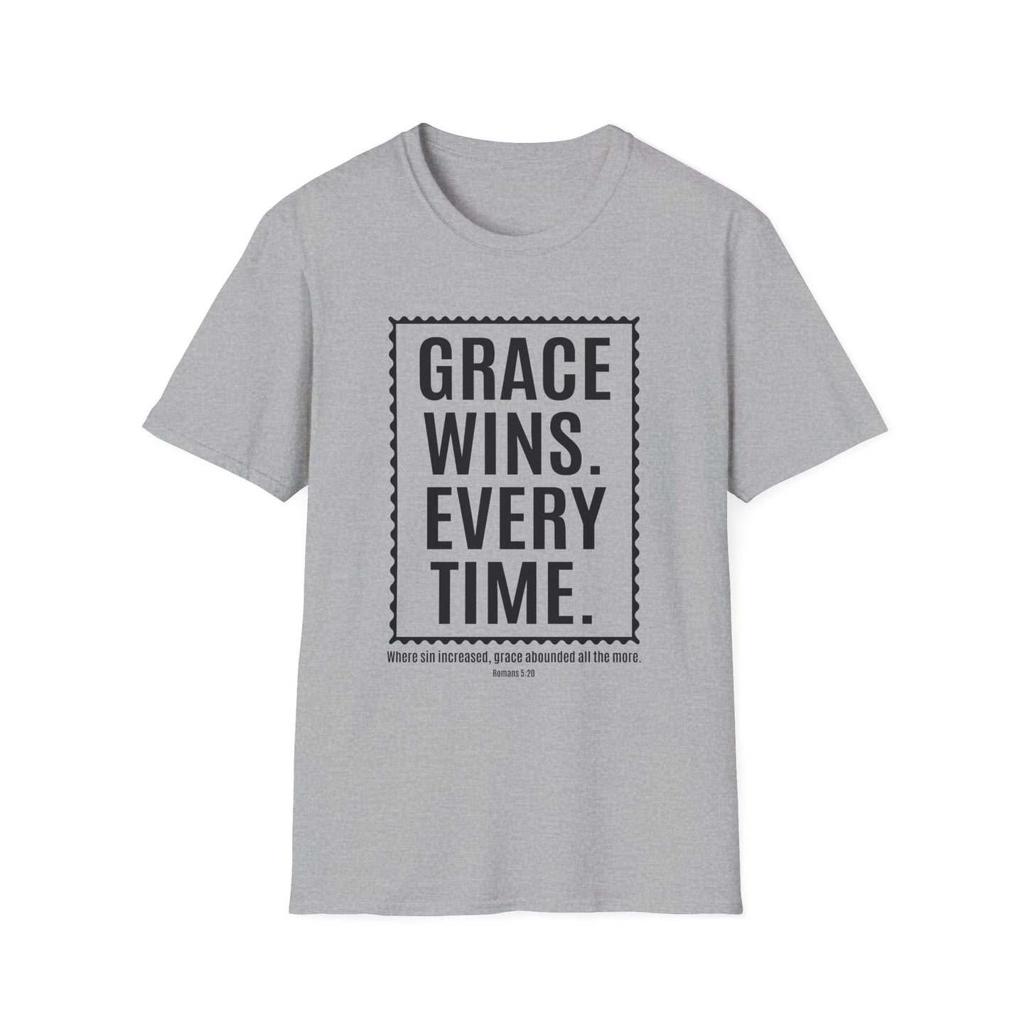 Grace Wins. Every Time Tee