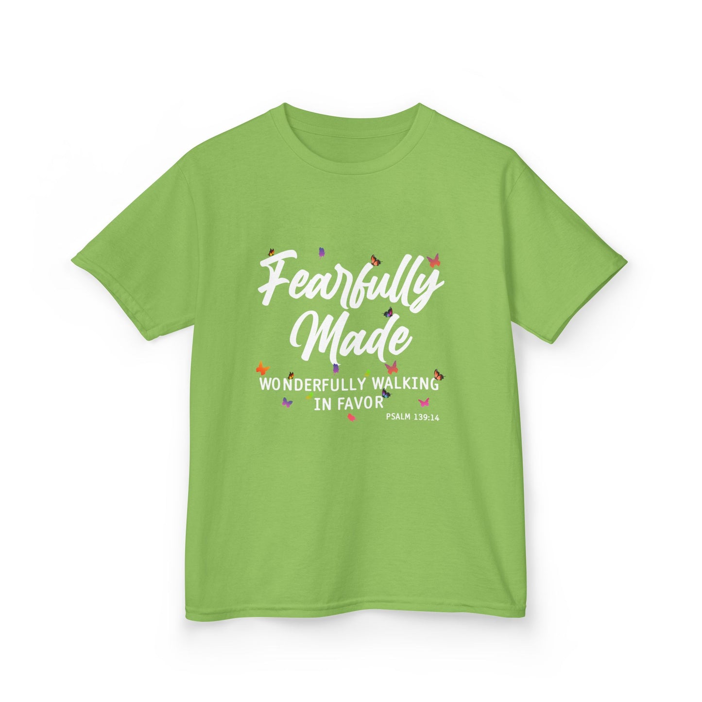 Fearfully Made — Wonderfully Walking in Favor Kids Tee
