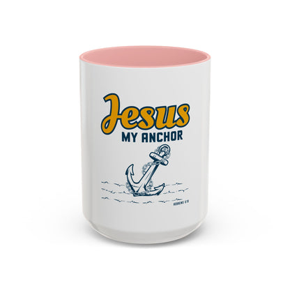 Jesus My Anchor Coffee Mug