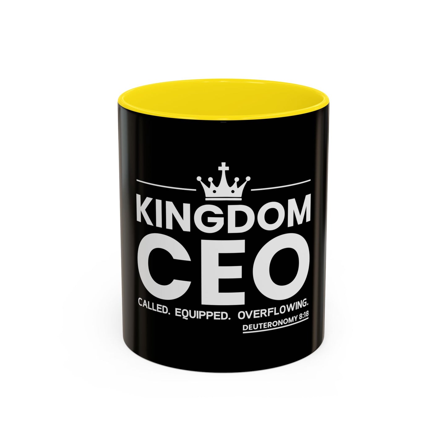 Kingdom CEO™ - Called. Equipped. Overflowing Coffee Mug