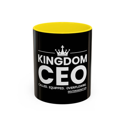 Kingdom CEO™ - Called. Equipped. Overflowing Coffee Mug
