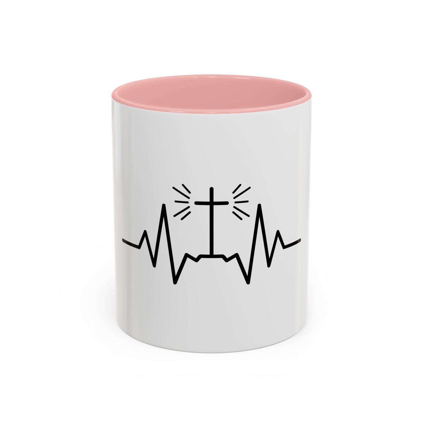 Heartbeat of the Cross Coffee Mug