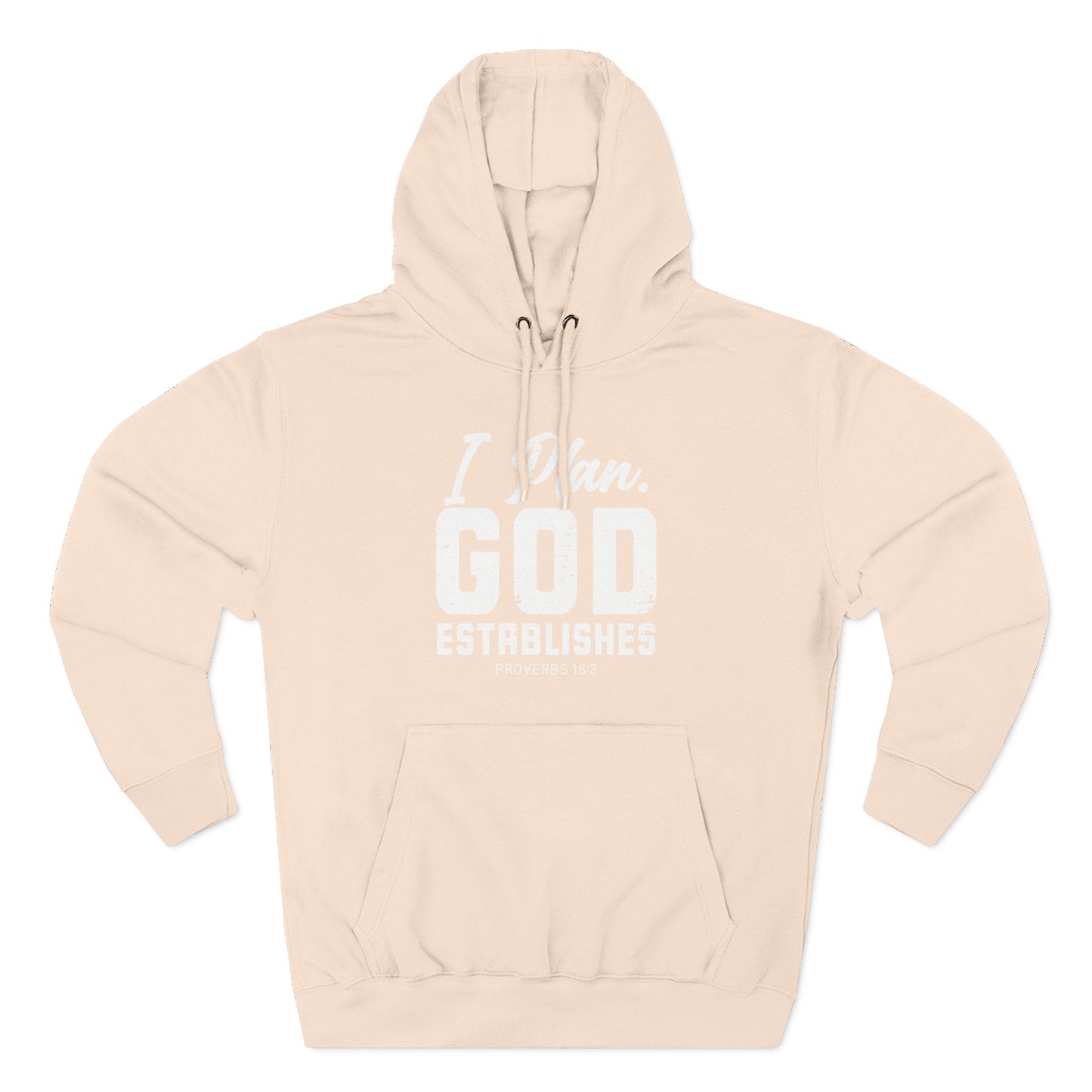 I Plan. God Establishes Hoodie