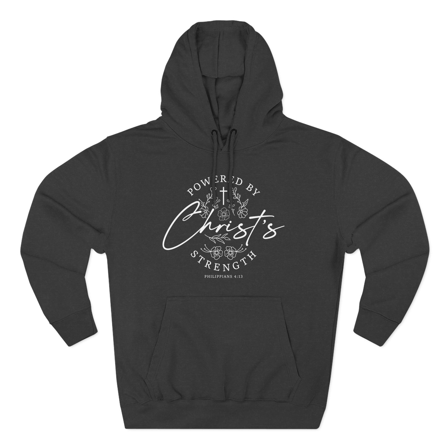 Powered by Christ’s Strength Hoodie