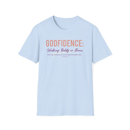 Godfidence: Walking Boldly in Grace Tee