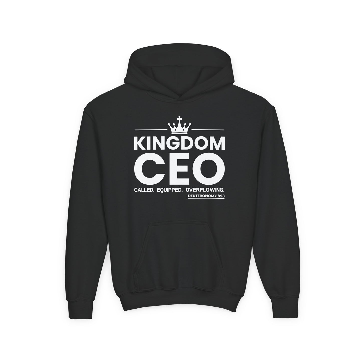Kingdom CEO™ - Called. Equipped. Overflowing Youth Hoodie