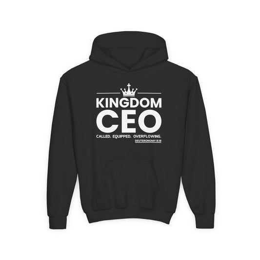 Kingdom CEO™ - Called. Equipped. Overflowing Youth Hoodie