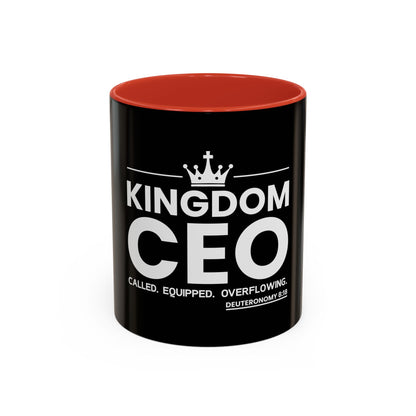 Kingdom CEO™ - Called. Equipped. Overflowing Coffee Mug