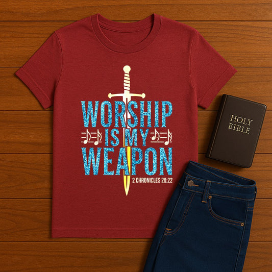 Worship is my Weapon Tee
