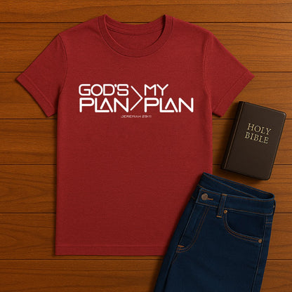 God's Plan > My Plan Tee
