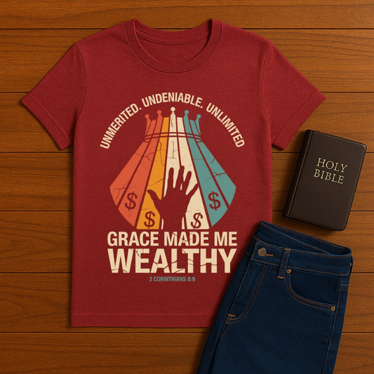 Unmerited. Undeniable  Tee