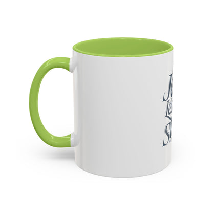 More Jesus. Less Stress Coffee Mug