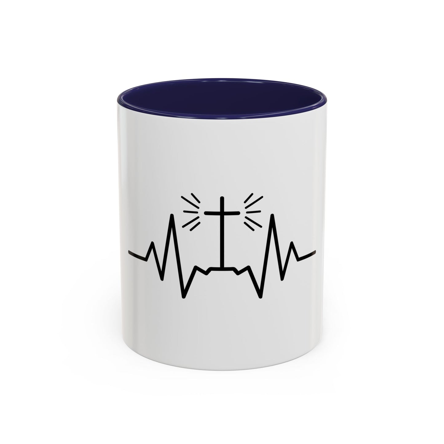 Heartbeat of the Cross Coffee Mug