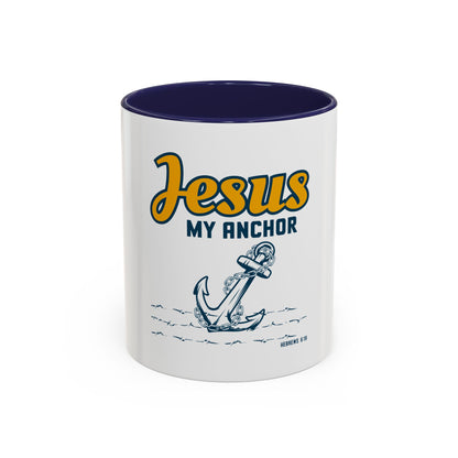 Jesus My Anchor Coffee Mug