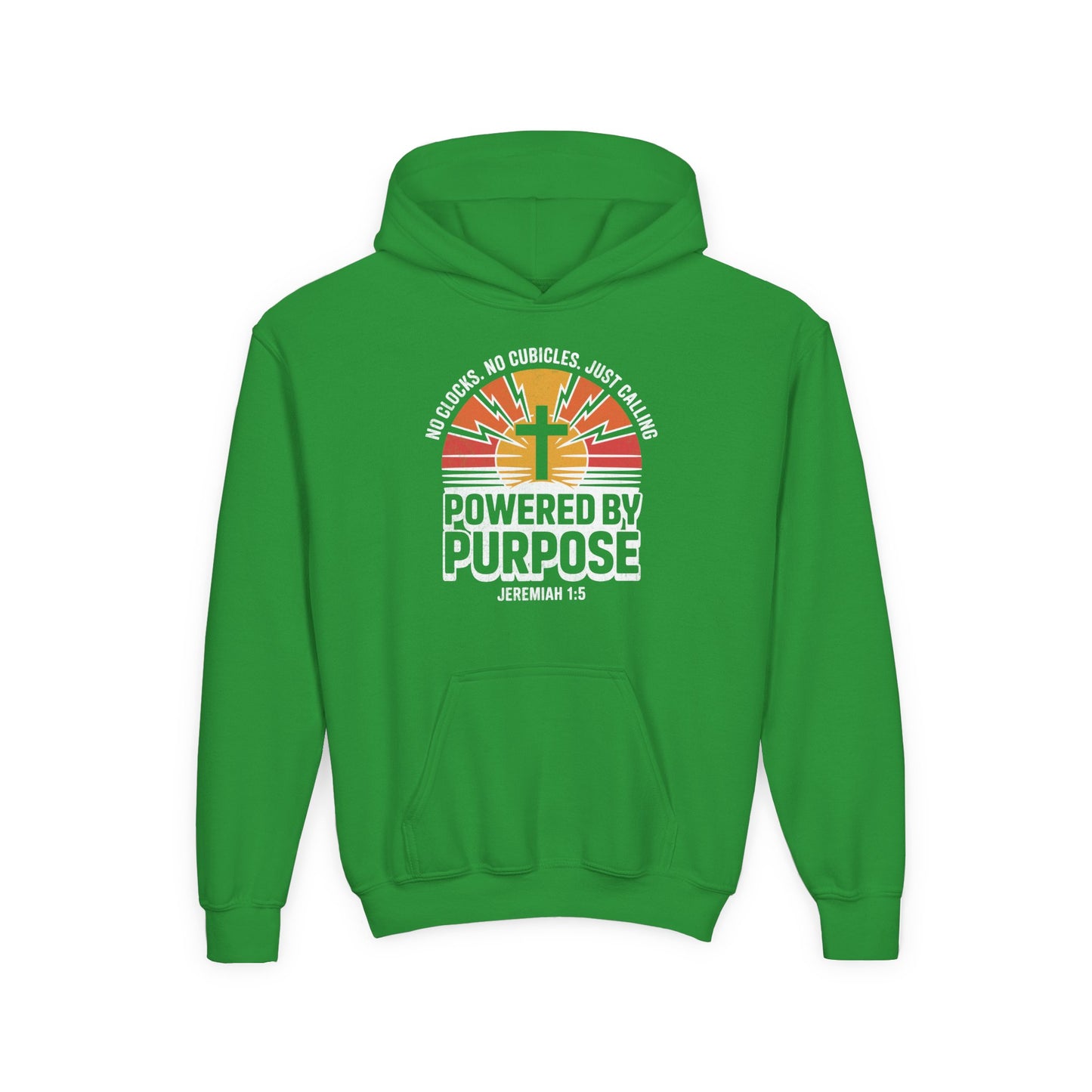Powered by Purpose Youth Hoodie