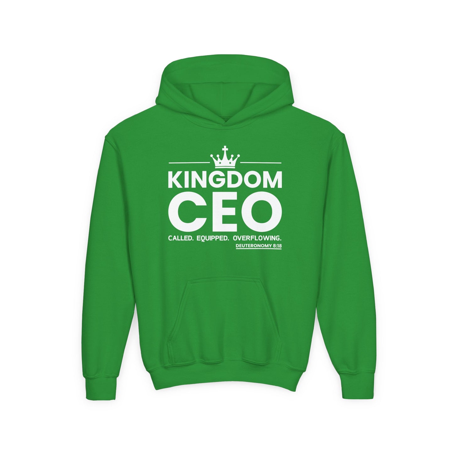 Kingdom CEO™ - Called. Equipped. Overflowing Youth Hoodie