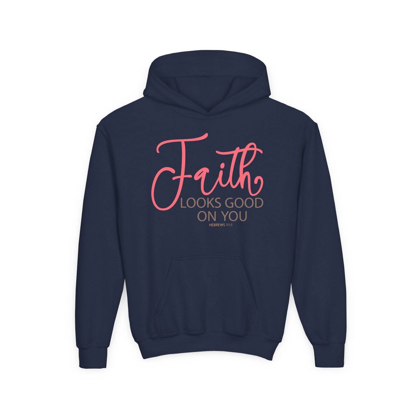 Faith Looks Good on You Youth Hoodie