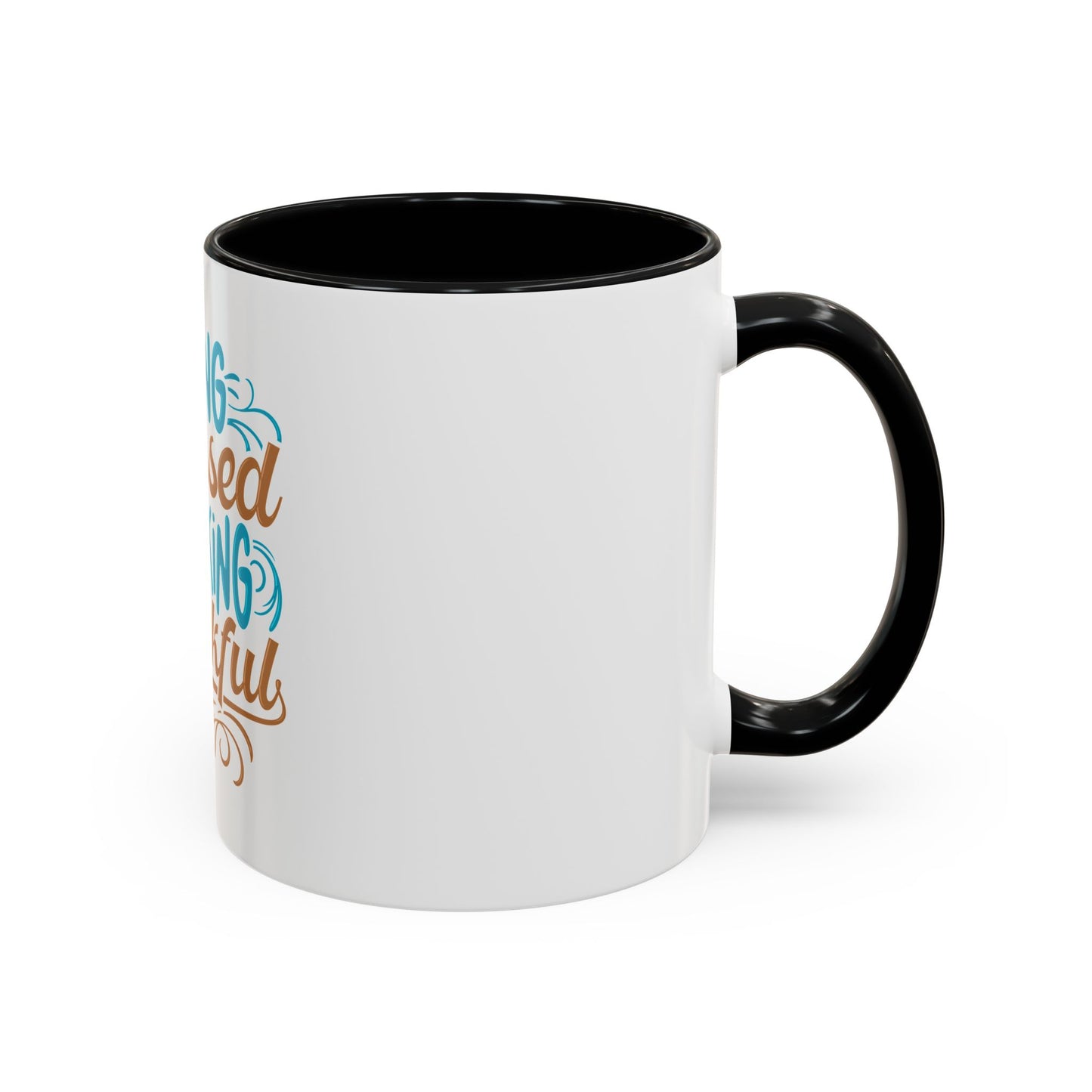 Living Blessed, Speaking Thankful Coffee Mug