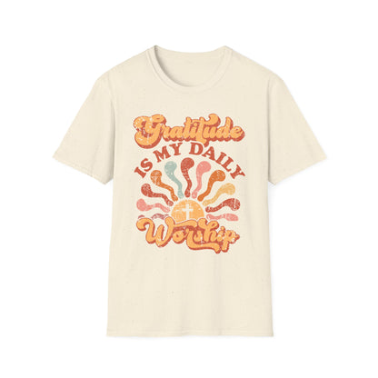Gratitude is My Daily Worship Tee