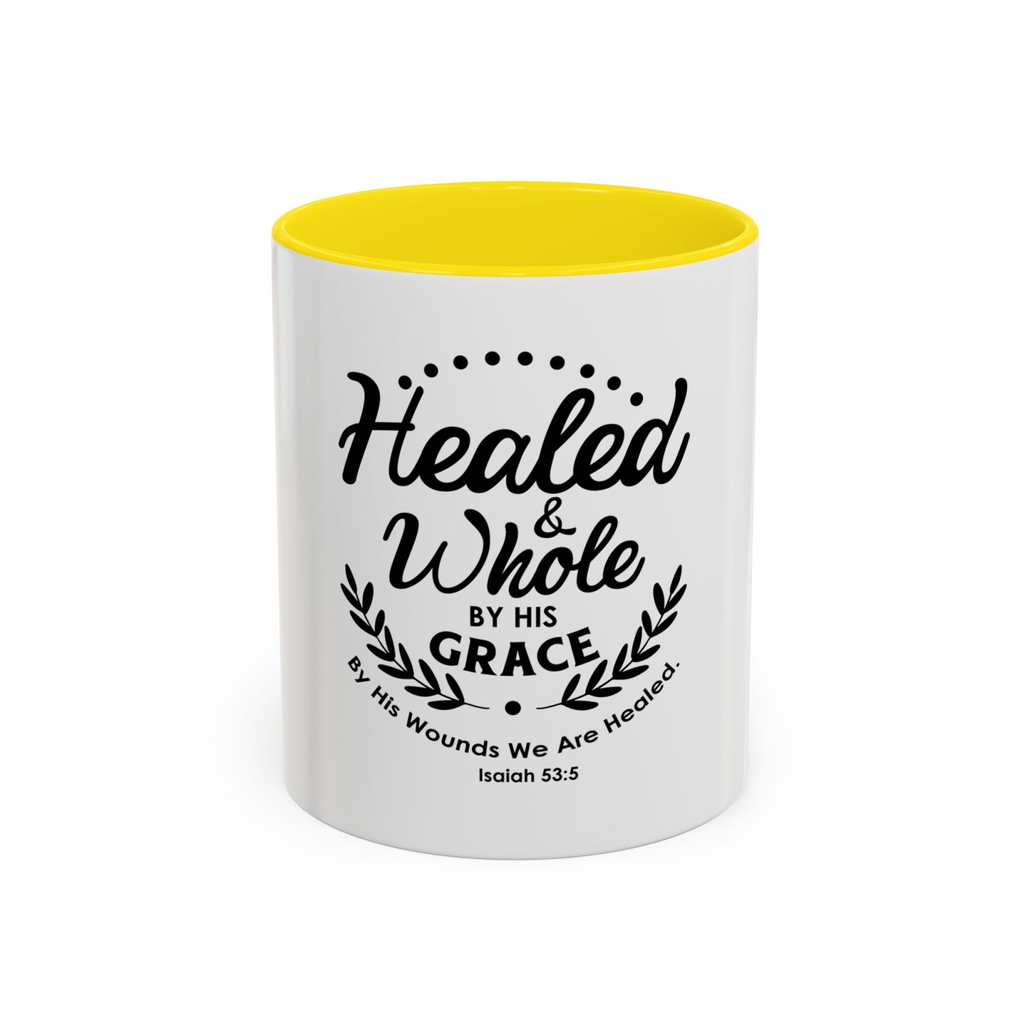 Healed & Whole by His Grace Coffee Mug