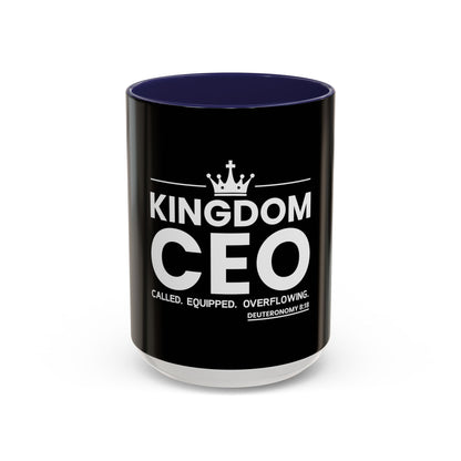 Kingdom CEO™ - Called. Equipped. Overflowing Coffee Mug