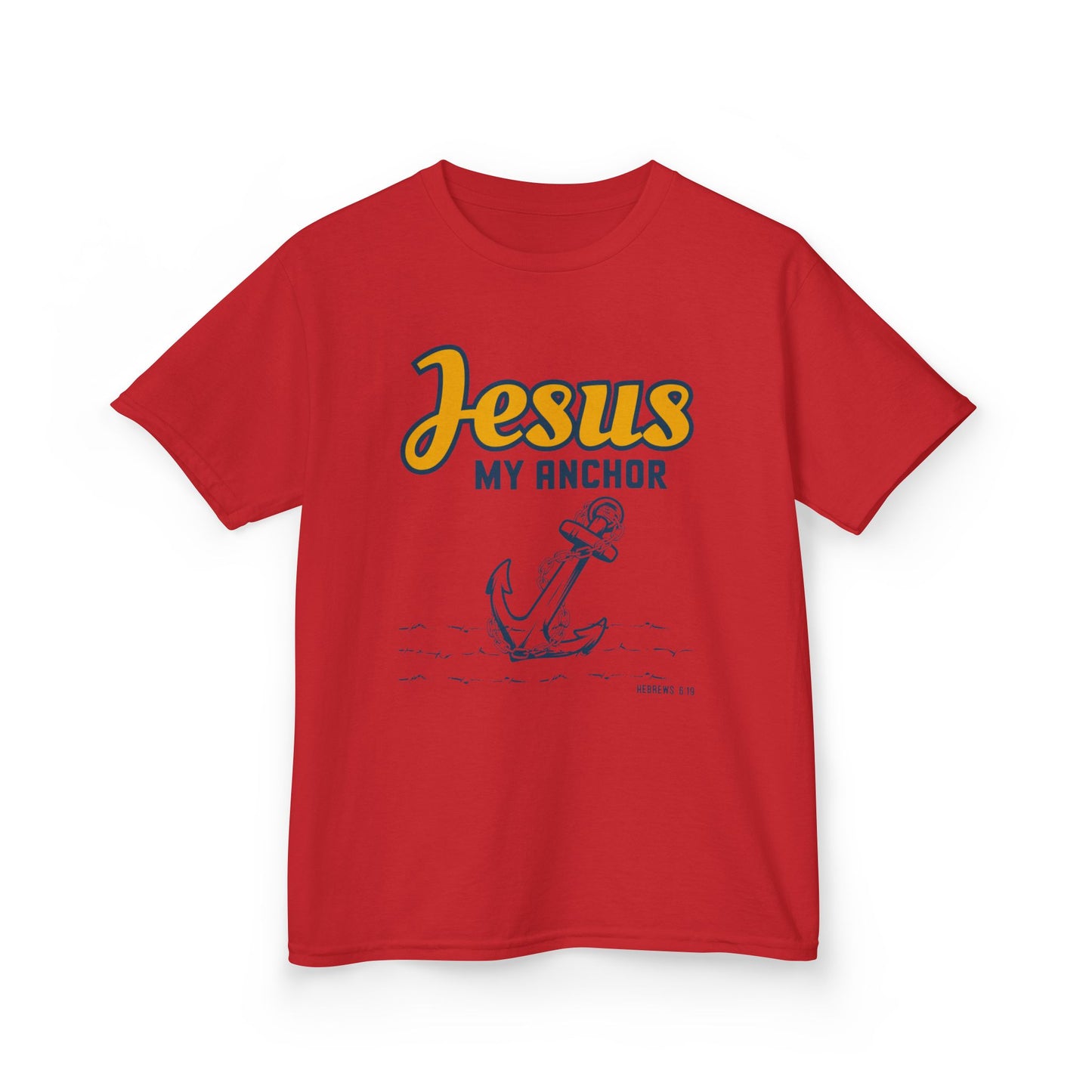 Jesus My Anchor Kids Tee