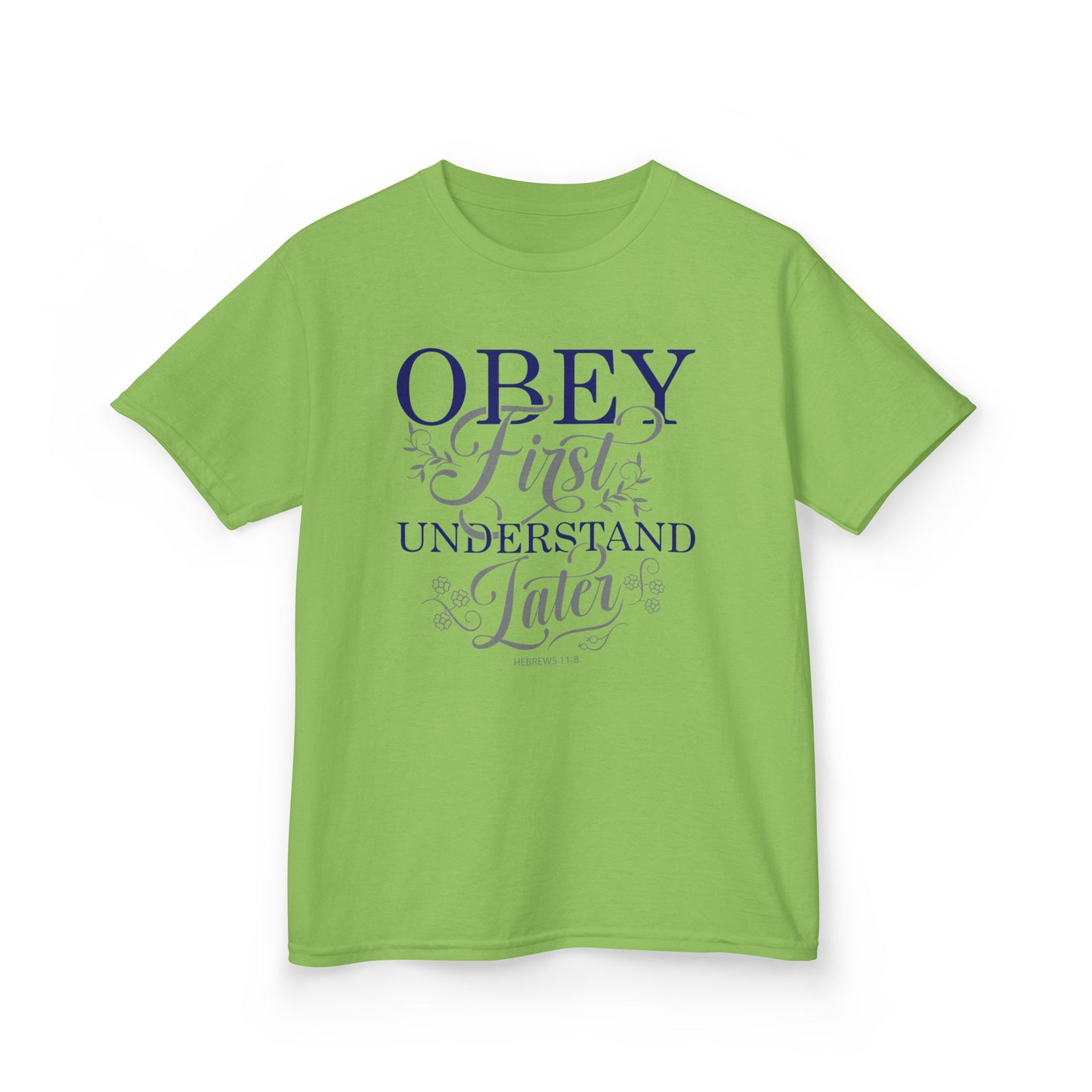 Obey First. Understand Later Kids Tee
