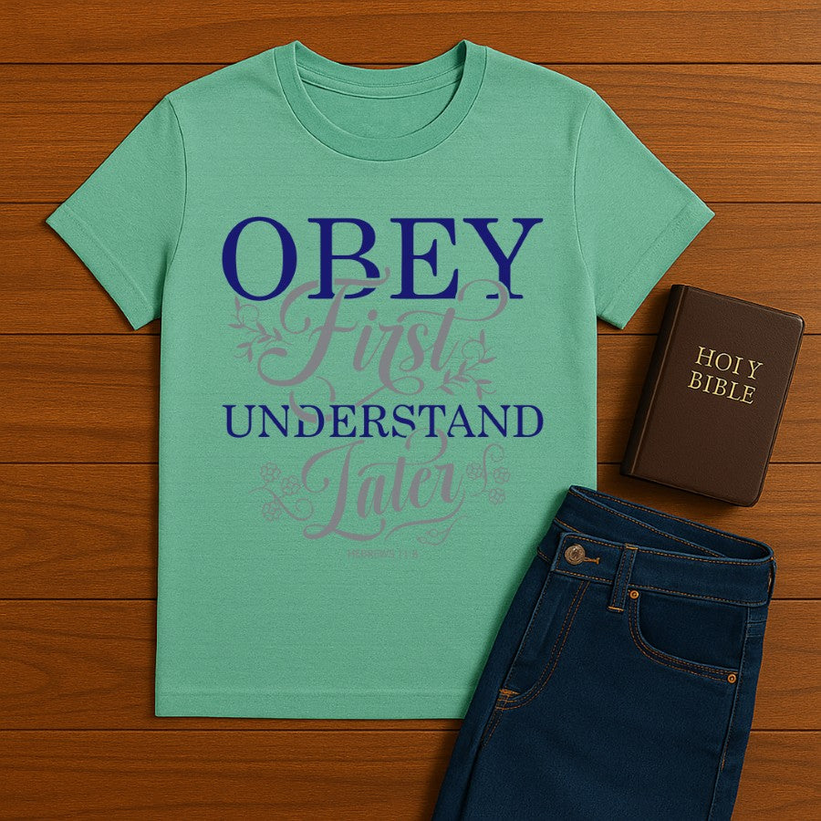 Obey First  Tee