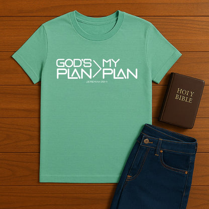 God's Plan > My Plan Tee