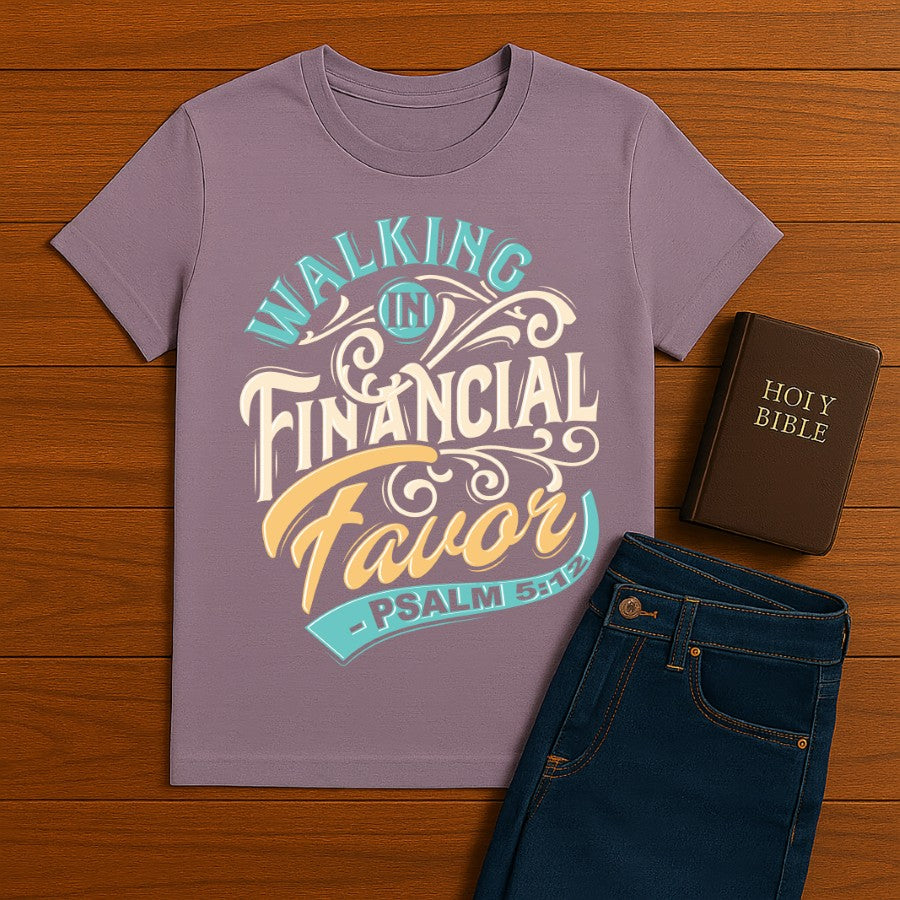 Walking in financial favor Tee