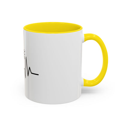 Heartbeat of the Cross Coffee Mug