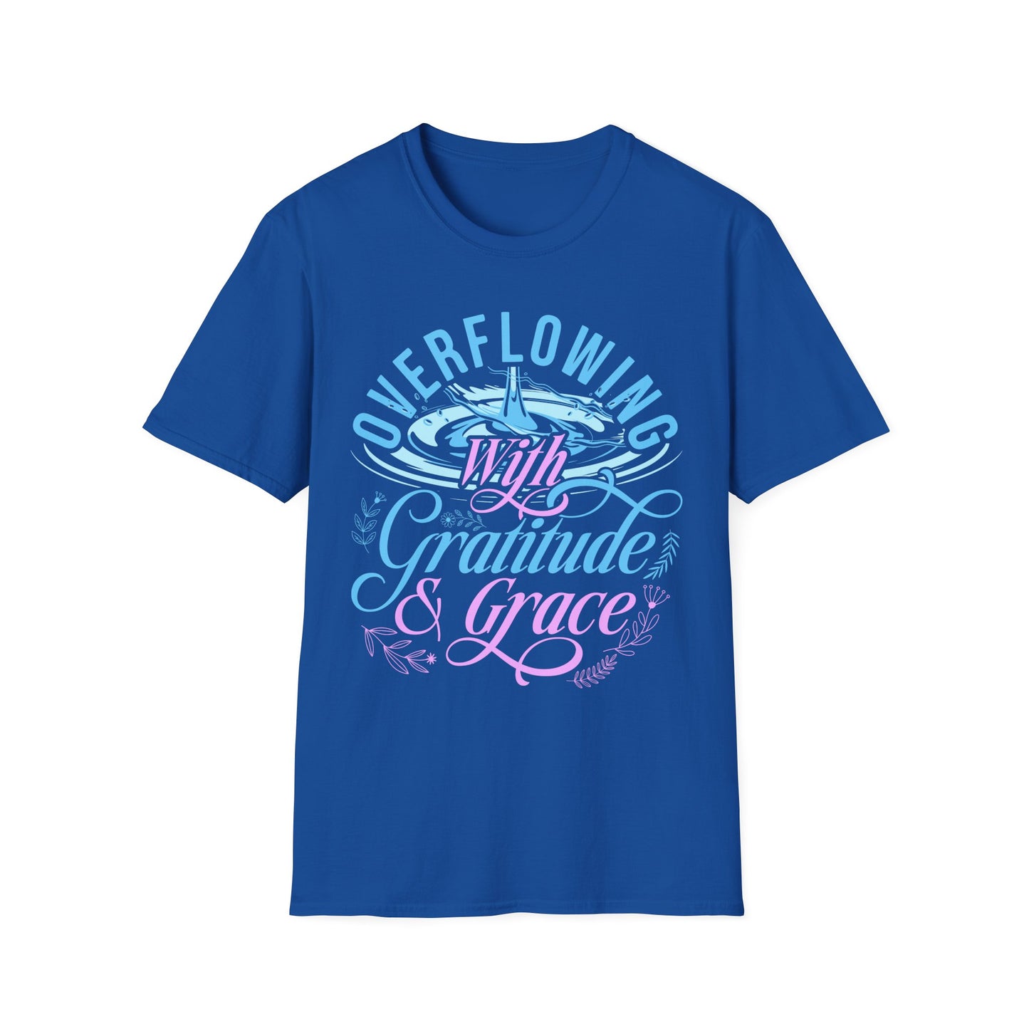 Overflowing with Gratitude & Grace Tee