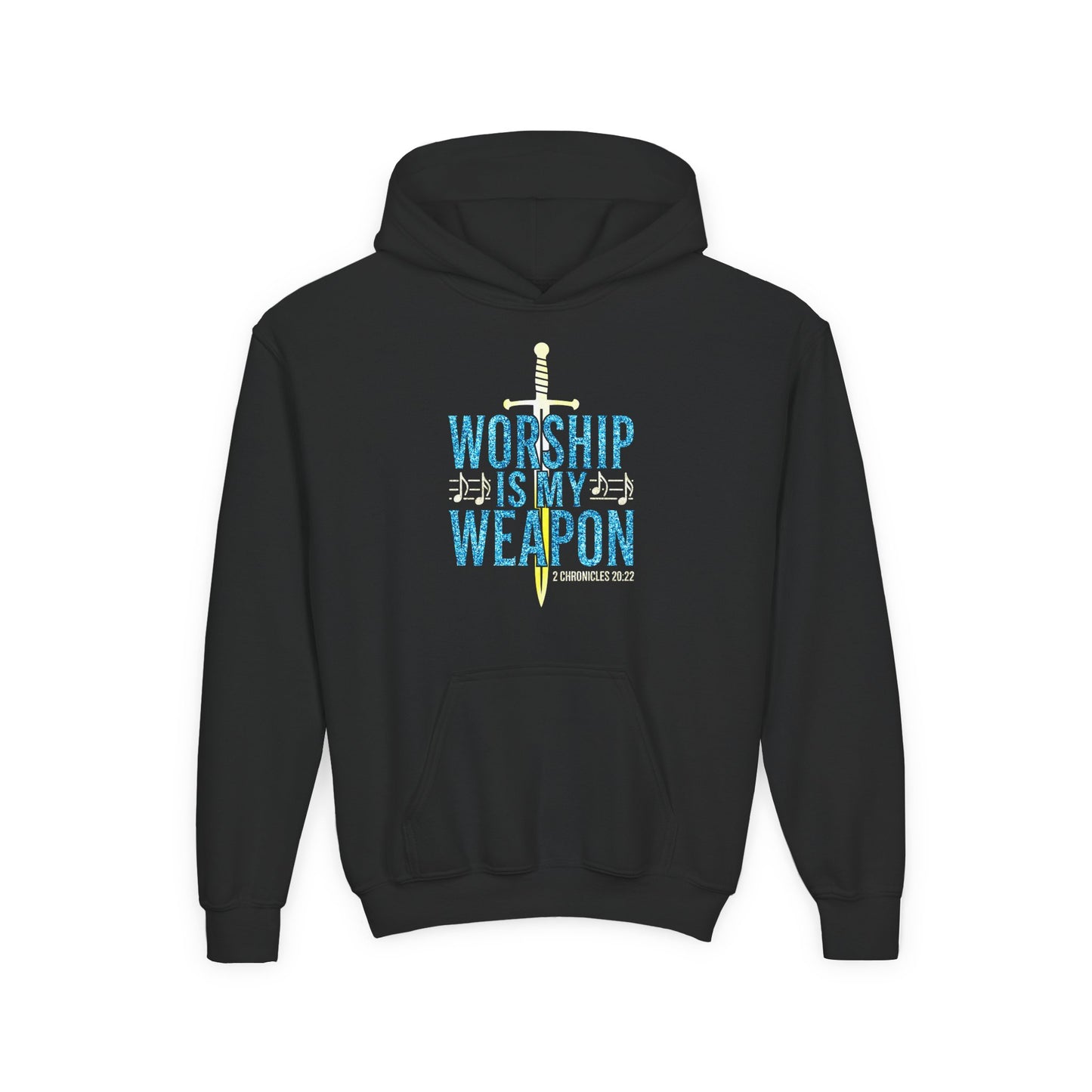 Worship is My Weapon Youth Hoodie