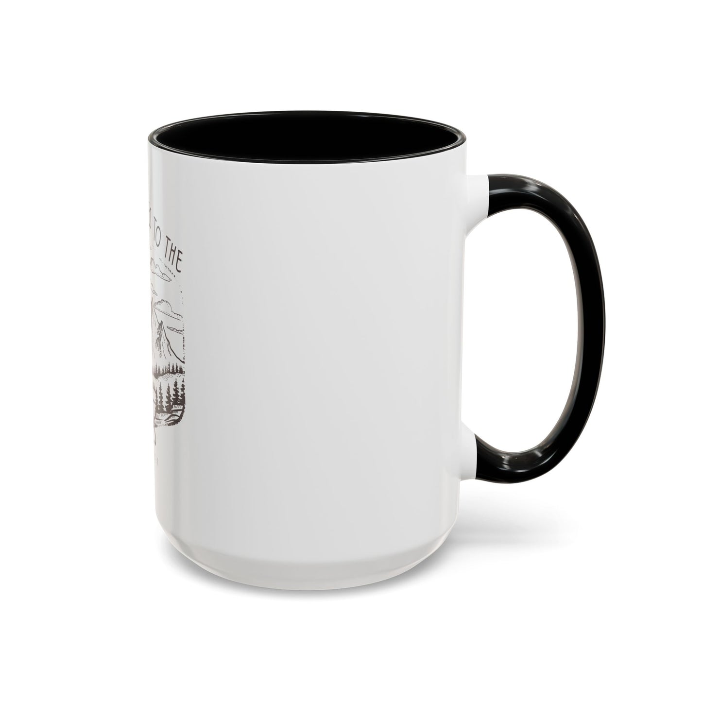 I lift my eyes to the hills Coffee Mug