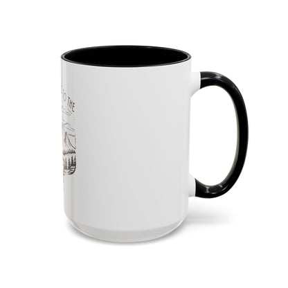 I lift my eyes to the hills Coffee Mug