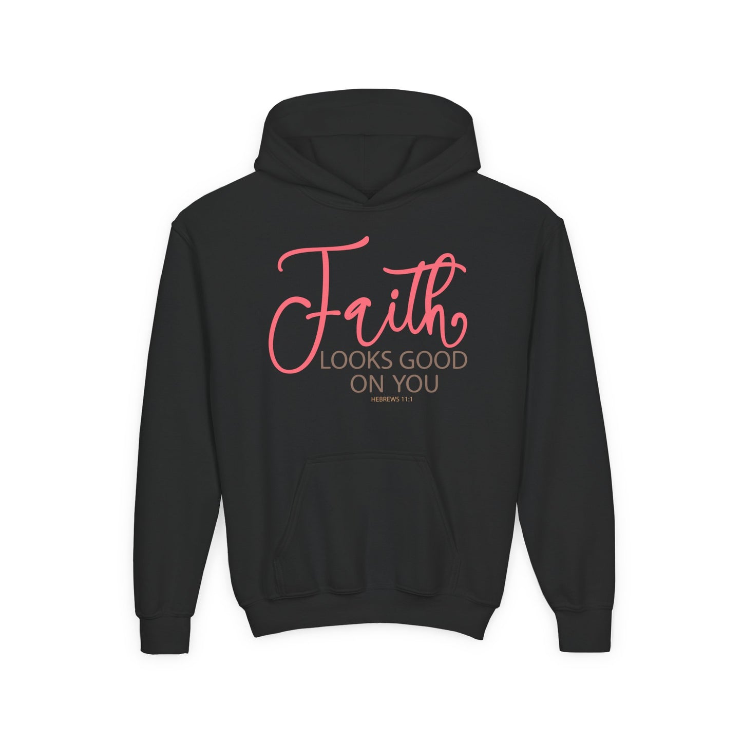 Faith Looks Good on You Youth Hoodie