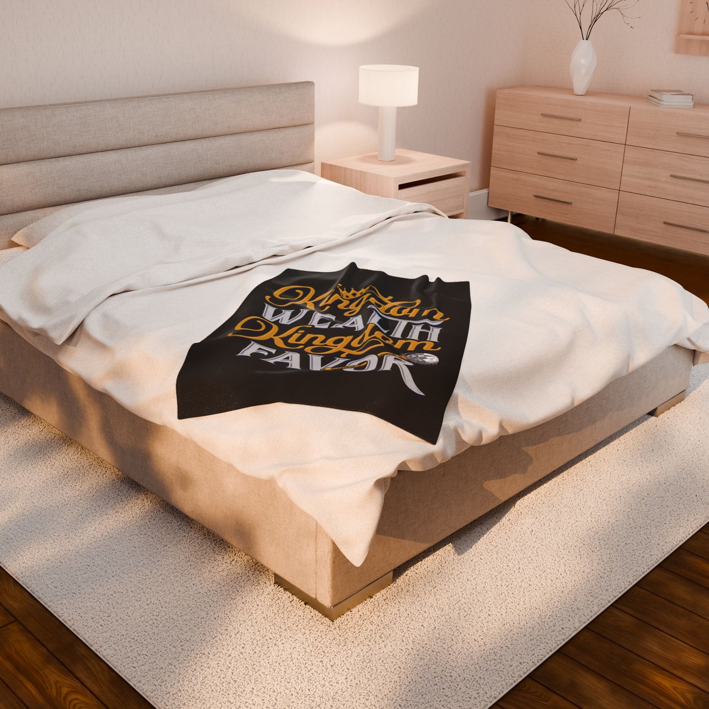 Kingdom Wealth Kingdom Favor Velveteen Plush Blanket